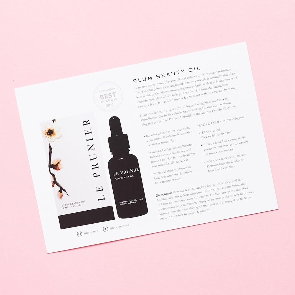 NEW Plum Beauty Oil - Picture 5 of 6